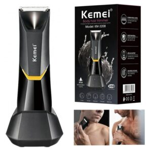 Washable Electric Groin & Body Trimmer For Men & Women Ball Shaver & Body Groomer Beard Grooming Rechargeable 1