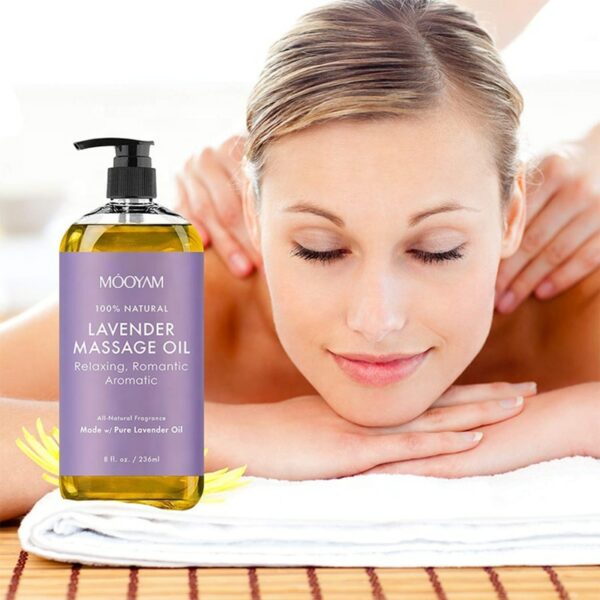 Natural Organic Lavender Relaxing Anti Cellulite Body Skin Massage Body Oil Sore Muscle Massage Oil Frankincense Oil 1