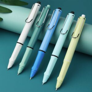 Fountain Pen Press Type Ink Pen Retractable Nib Converter Calligraphy Pen Stationery Office School Writing Supplies 1