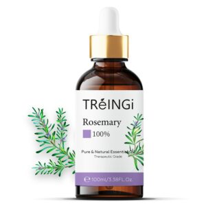 Therapeutic Grade Rosemary Essential Oil 100ml Pure Natural Hair Grow Essential Oils Ylang Ylang Ginger Cedarwood Clary Sage Oil 1