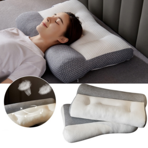 Super Ergonomic Pillow Protect Neck Spine Orthopedic New 3D SPA Massage Pillow Cervical Contour Pillow Memory Orthopedic Pillow