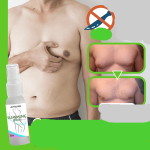 Gynecomastia Cellulite Reduction Spray Muscle Accelerating Hardening Sprayer Natural Extracts Tighten Chest Muscle Fitness