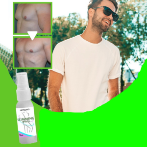 Gynecomastia Reduction Cellulite Spray Men's Muscle Accelerating Hardening Sprayer Natural Extracts Tighten Chest Fitness