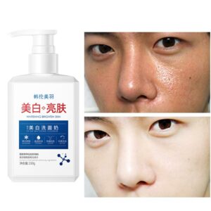 Whitening Cleanser Brightening Facial Cleanser Refreshing Oil Control Deep Cleaning Niacinamide Facial Cleanser 4