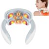 Smart Back And Neck Massager Instrument Shoulder Neck Massage Cervical Vertebra Health Care Vibrator Heating 1