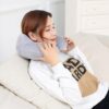 U-Shape Travel Pillow for Airplane Inflatable Neck Pillow Travel Accessories 4Colors Comfortable Pillows for Sleep Home Textile 1