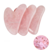 Natural Jade Gua Sha Scraper Board Massage Rose Quartz Jade Guasha Stone For Face Neck Skin Lifting Wrinkle Remover