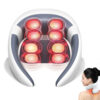 Electric Smart Cervical Neck Massage 8 Head Heat Massage Machine For Neck Health Care Should Neck Massage Instrument