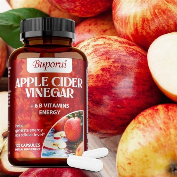 Apple Cider Vinegar Capsules - Weight Management, Relieve Bloating and Constipation, Slimming