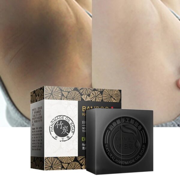 Bamboo Women Private Intimate Charcoal Vagina Whitening Soap Skin Cleansing Bleaching Remove Darkness Oil-control Body