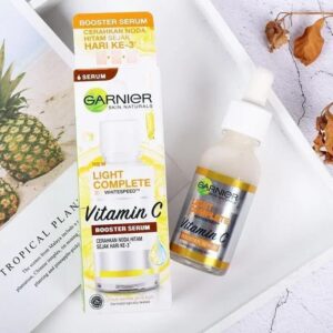 Garnier Bright Complete 30x Vitamin C Niacinamide Booster Serum Whitening Skin Tone Essence Fade Acne Mark