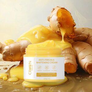 Turmeric Glow Cream with Glutathione - Skin Brightening & Anti-Aging Daily Moisturizer Gluththione Skin Whitening