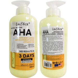 Whitening Body Lotion ALPHA Hydroxy Acids+Vitamin C&E See Results In 3 Days Moisturizing Lightening Body Cream Lotion Skin