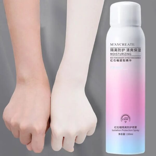 Red Pomegranate Whitening Essence Sunscreen Spray Waterproof Body Moisturizing Hydrating Anti