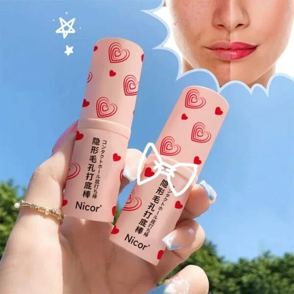 Stick Pore Eraser Waterproof Face Primer Makeup Base Oil-control Smooth Fine Lines Isolation Makeup Primer
