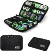 Storage Bag Electronic Accessory Organizer Portable USB Data Cable Charger Plug Travel Waterproof Organizer