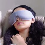Eye Massager for Migraines with Bluetooth Music, Eye Care Device, Smart Eye Mask, Eye Relax, Gifts