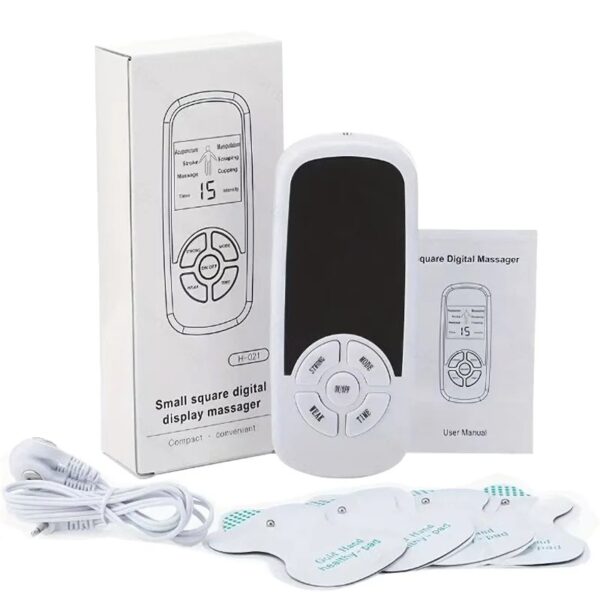 Electric Muscle Stimulator Back Neck Body Massager Tens Acupuncture Meridian Physiotherapy Digital Massage Tools
