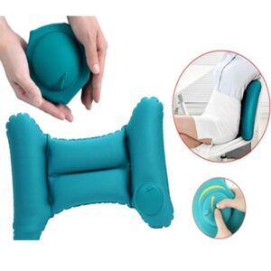Travel Nursing Waist Pillow, Blow Up Lumbar Body Back Support Pillow for Airplane Long Flight Journey Travel Airplane