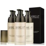 Foundation Makeup, 40ml Natural Moisturizing Highlighting Matte Oil Control Concealer Breathable Facial Corrector