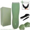 Body Hair Trimmer Shaver for Men Ball Trimmer for Groin Pubic Replaceable Ceramic Blade Groomer Electric Razor