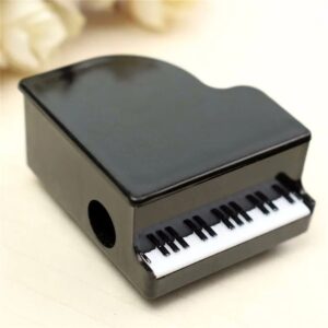Creative Piano Shape Pencil Sharpeners Music Stationery Small Plastic sacapuntas Students Gifts For Kids School Office