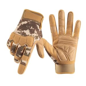 Outdoor Sports Tactical Gloves Protective Army Full Finger Mittens Touchscreen Fitness Antiskid Workout Motocycle Cycling