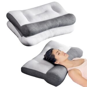 Super Ergonomic Pillow Protect Neck Spine Orthopedic New 3D SPA Massage Pillow Cervical Contour Pillow Memory Orthopedic Pillow