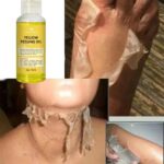 Body Care Exfoliating Yellow Peeling Oil Organic Bleaching Dark Skin Serum Dark Knuckles Fast Whitening