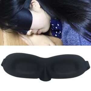 Sleeping Eye Mask Travel Rest Aid Eye Cover Patch Paded Soft Sleeping Mask Blindfold Eye Relax Massager
