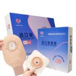 Colostomy Bags Hole One-piece Drainable Ostomy Bags Stoma Care Pouch With Clips Closure Colostomy Bag Prevent Leakage