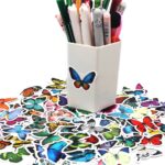 Butterfly Insect Cartoon Cute Decals Toy Stationery Guitar Phone Bicycle Laptop Luggage Car Graffiti Kids Sticker