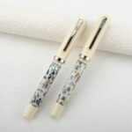 Mother of pearl shell Fountain Pen Colors Student Nib Ink Pen Calligraphy Pen Stationery School Office Supplies