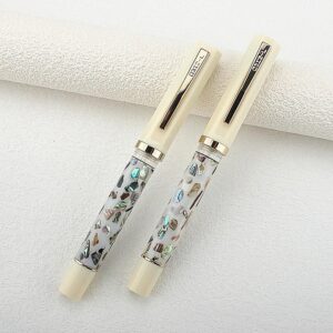 Mother of pearl shell Fountain Pen Colors Student Nib Ink Pen Calligraphy Pen Stationery School Office Supplies