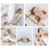 Neck Massage Pillow Electrical Cervical Traction Massager Wormwood Hot Compress Relief Back Shoulder Pain Body Health