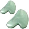 Natural Jade Gua Sha Scraper Board Massage Rose Quartz Jade Guasha Stone For Face Neck Skin Lifting Wrinkle Remover