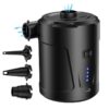 Portable Quick-Fill Air Pump  Perfect Inflator Deflator Pump for Air Mattress Bed Boats Swimming Ring