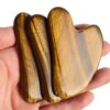 Natural Tiger Eye Guasha Beautiful Massager Facial Scraping Tools Neck Face Scraper Massage Anti Wrinkle Relax Tool SPA Stone