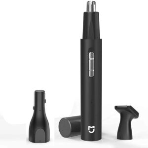 Electric Nose Ear Hair Trimmer for Men Painless Rechargeable Sideburns Eyebrows Beard 3 in 1 Hair Clipper Shaver