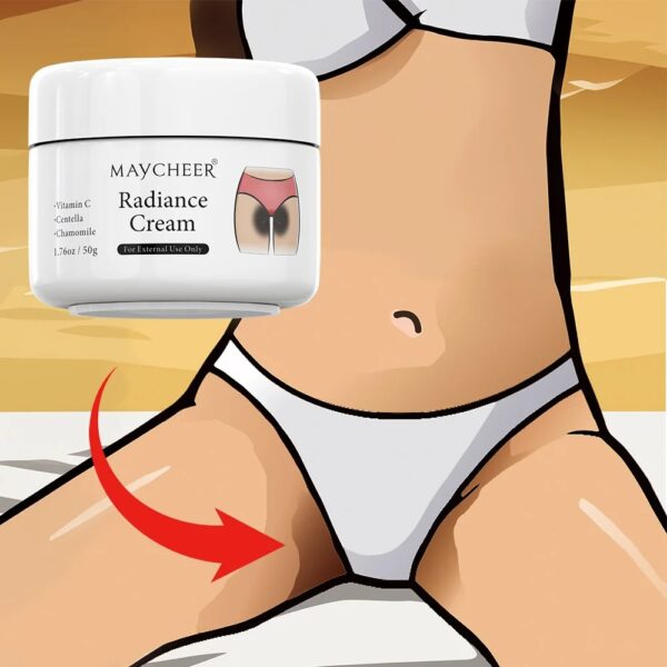 Body Whitening Cream Underarm Knee Buttocks Private Parts Bleach Inner Thighs Intimate Area Remove