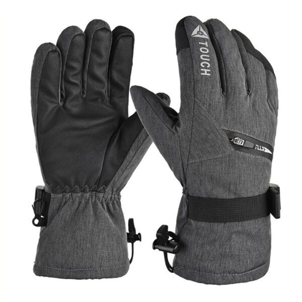 Waterproof Winter Warm Ski Cycling Motocycle Gloves Antislip Thermal Sports Camping Gloves for Men Women Travel Gloves