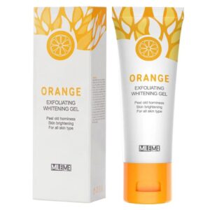 Peeling Gel For Face Orange Brightening Gel Dead Skin Remover For Face Gently Exfoliator For All Skin Types Face Moisturizer