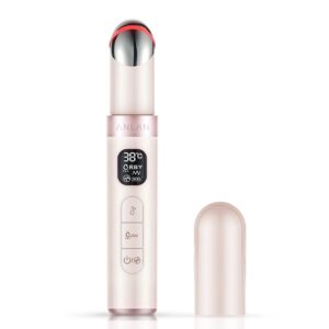 Electric Eye Massager Eye Skin Lift Anti Age Wrinkle Skin Care Tool Vibration 45℃ Hot Massage Relax Eyes Photo Therapy