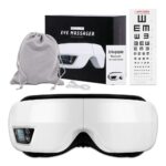 Eye Massager 6D Smart Airbag Vibration Eye Care Instrument Hot Compress Bluetooth Eye Massage Glasses Fatigue