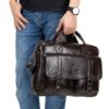 Men's Genuine Leather Bags Male Messenger Bag Men Leather Shoulder/Crossbody Bags for Men Laptop Bag Man Handbags