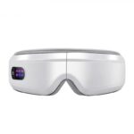 Eye Massager with Heat, Compression and Bluetooth Music, 6 Modes Eye Massager for Eye Relax, Reduce Eye Strain, Improve Sleep