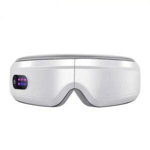 Eye Massager with Heat, Compression and Bluetooth Music, 6 Modes Eye Massager for Eye Relax, Reduce Eye Strain, Improve Sleep