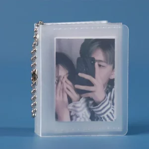 Transparent Frosted Photocard Binder Album Small Photocard Holder Idol Album Card Name Collect Book Photo Album De Fotos