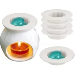Silicone Warmer Liners Reusable Leakproof Wax Liner Silicone Liner for Wax Warmer, Lasting and Reusable Silicone