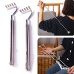 Stainless Steel Claw Back scraper Telescopic Retractable Back Scratcher Extendible Body Massage Hackle Itch Stick Health Care